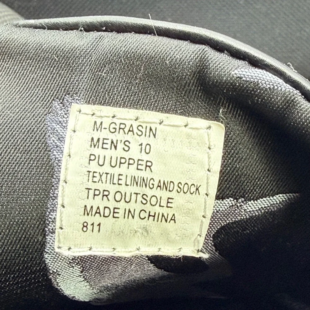 Madden for Buckle Black Perforated Desert‎ Chukka Ankle Boots Mens 10 Vegan